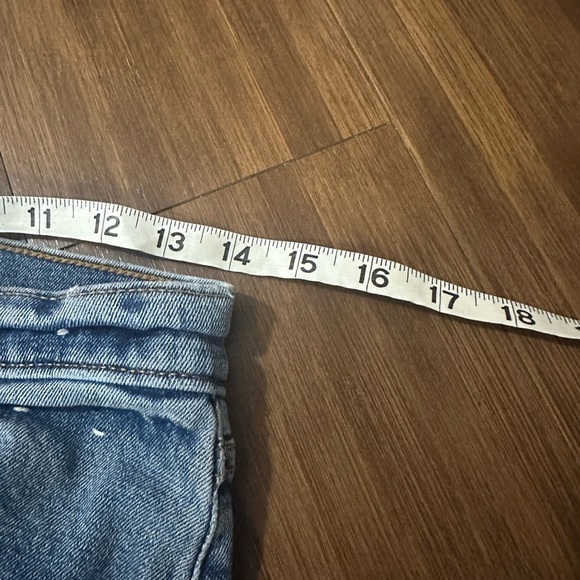 Abercrombie and fitch the ankle straight ultra high rise distressed size 28 or 6 - Picture 4 of 9